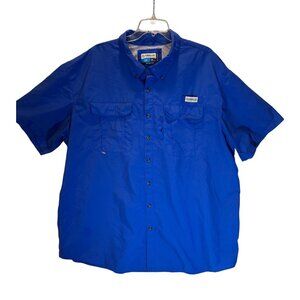 Magellan Mens Fishing Shirt Hunting Short Sleeve 3x Waterproof Outdoors